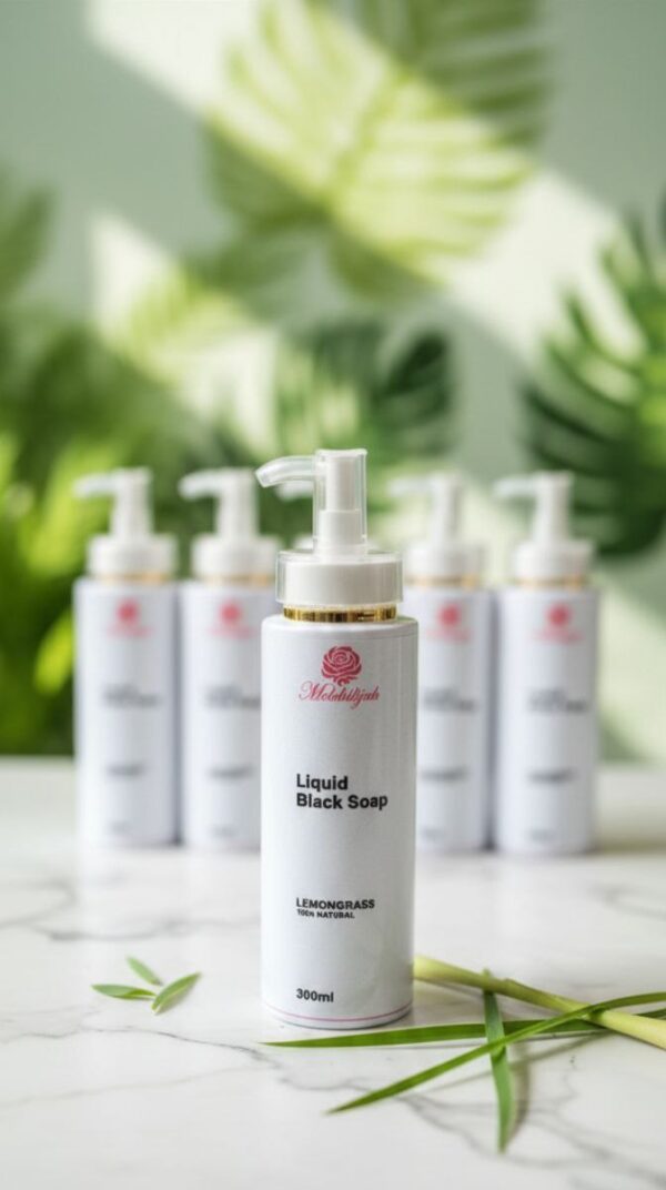 Lemongrass black soap